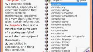 EnglishEnglish Talking Dictionary [upl. by Seaver]