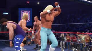 AWA Battle Royal 1981  NWA Ultimate Showdown WWE 2K22 [upl. by Candra66]