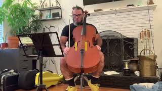 John Dowland Violoncello I practice [upl. by Breana303]