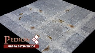 Bolt Action 2nd ed battle report 14  1944 Carentan quotPedion Urban Tiles KSquot [upl. by Llenrap]