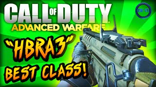 Advanced Warfare BEST CLASS SETUP  quotHBRa3quot Accuracy Class  Call of Duty Advanced Warfare [upl. by Tammie]