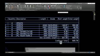 03 Customize BOM on Drawing to add Paint area and Total Paint area [upl. by Flanagan777]