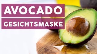 Gesichtsmaske selber machen mit Avocado Honig und Joghurt  mit JACKO [upl. by Cohberg760]