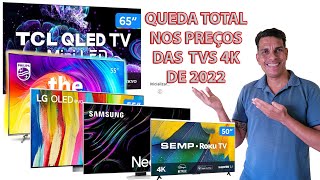 TV 4K DE 2022 TOP 10 MELHORES MODELOS EM 2023 [upl. by Arlyne752]