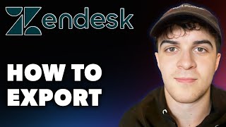 How to Export From Zendesk Full 2024 Guide [upl. by Isidor]