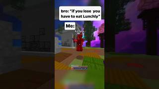 bro got destroyed bedwars minecraft [upl. by Tolmann]