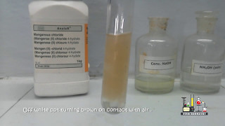 MANGANESE RADICAL  SALT ANALYSIS   FEDERAL BOARD PRACTICALS CHEMISTRY  FBISE [upl. by Kendra]