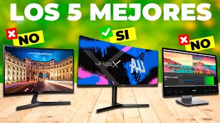 Las 5 MEJORES PANTALLAS BARATAS en 2024  Top Monitores Amazon [upl. by Leyameg]