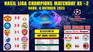 Hasil Liga Champions Tadi Malam  NAPOLI vs REAL MADRID  MAN UNITED vs GALATASARAY  UCL 2023 [upl. by Ametaf]