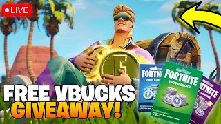 🔴FREE 20000 VBUCKS FORTNITE GIVEAWAY STREAM🤑  GIFT CARD GIVEAWAY FORTNITE VBUCKS GIVEAWAY LIVE [upl. by Raddy]