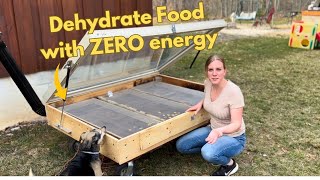 Sustainable homesteading Our DIY Solar Food Dehydrator FULL Build [upl. by Lubow]