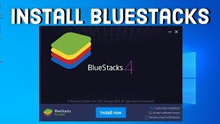 How to Download and Install Bluestacks 4 on Windows 10 [upl. by Bahe]