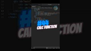 44100 CSS Calc Function css tutorial coding codingsimplifiedspace [upl. by Olatha21]