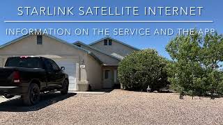 Starlink Satellite Internet  Information on the Service and App [upl. by Suhail]