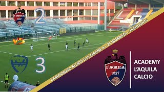 U16  Academy LAquila Calcio  Accademia Soccer 2  3  Highlights [upl. by Lisabet]