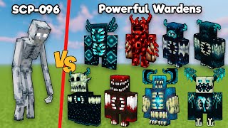 SCP096 vs Powerful Warden  Zorden vs Scp096  Minecraft battle [upl. by Alekram]