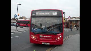 Enviro 200 Stagecoach London 36298 LX11AXS Route W19 for Walthamstow Central Arrives at Leytonstone [upl. by Fairley278]