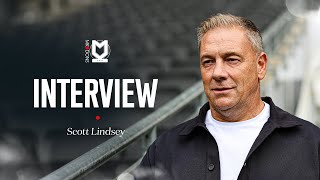 Interview Scott Lindsey on moving to Stadium MK [upl. by Aubigny]