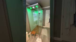 Ariel DZ961F8 Steam shower review review only no installation [upl. by Atikehs]