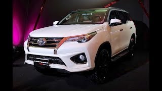 2018 Toyota Fortuner TRD Sportivo Launch  In Depth [upl. by Citarella]