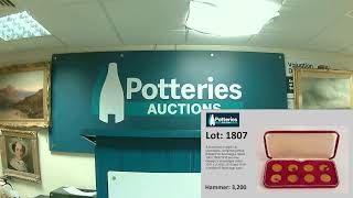 Potteries Auctions Rare Ceramics Jewellery amp Collectables Auction [upl. by Huang]