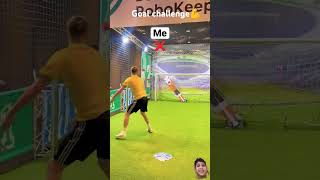 FOOTBALL ROBOT GOAL 🤯 CHALLENGE💪💪 football goal robot soccer tricks ball footballbots short [upl. by Yecaw342]