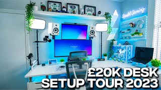 My £20000 Desk Setup Tour 2023 [upl. by Graeme974]