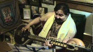 Manyu Suukta  sooktha  samhitaa paaTha  Sung with Veena by Raghavendra Batni Washington DC USA [upl. by Aerdnek902]