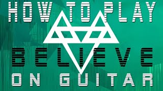 Learn how to play BELIEVE  NEFFEX  on Guitar  Easy Lofi songs for guitar 2021 by NEFFEX [upl. by Vanya]