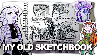 BOOK 12  MY OLD SKETCHBOOKS June 2014  November 2015 [upl. by Trebreh]