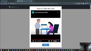 How to take a quiz in Google Classroom using Google Form and AutoProctor [upl. by Seto540]