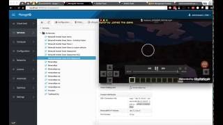 Ansible Tower EC2 Minecraft Demo  ManageIQ Design Summit 2016 [upl. by Kancler]