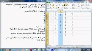 كيف تمثل اي دارة لوجيك ب tri state buffers [upl. by Mak]