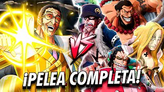 Kizaru vs Supernovas Pelea completa  ¡Almirante contra La PEOR Generación  One Piece [upl. by Noivax]