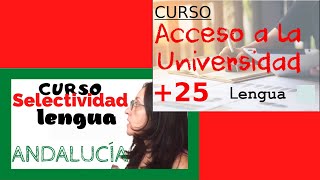 Cómo identificar MORFEMAS y LEXEMAS 🧿▶ Selectividad Acceso universidad mayores de 25 años [upl. by Yentruocal]