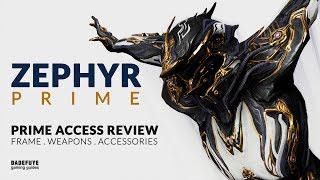 Warframe  ZEPHYR PRIME ACCESS Review [upl. by Ellord]