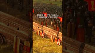 WAGON FORT  EXPLAINED WAR TACTICS history totalwar battle shorts [upl. by Enogitna]