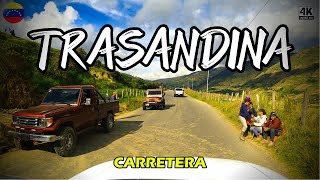 ¿LA CARRETERA MÁS BELLA DE VENEZUELA Ruta de Mucuchies a Apartaderos Mérida 🇻🇪 Driving Tour en 4K [upl. by Taffy909]