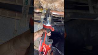 Using The New Ridgid Rp251 press tool [upl. by Halueb845]