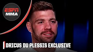 Dricus Du Plessis downplays the Sean Strickland trash talk amp previews the UFC 297 fight  ESPN MMA [upl. by Nomae184]