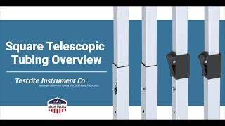 Square Telescopic Tubing Overview [upl. by Agneta149]