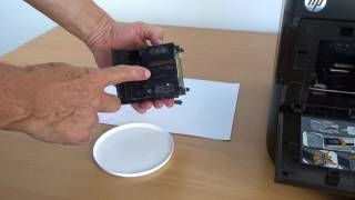 TintenDruckkopf reinigen am Beispiel HP Officejet Pro 8600  E  Plus [upl. by Micky]