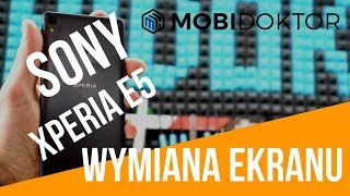 Sony Xperia E5  Jak wymienić wyświetlacz Mobidoktor [upl. by Vick]