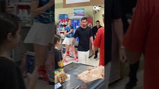 LEO MESSI HACIENDO LAS COMPRAS EN MIAMI 🇺🇸 futbolargentino intermiami lionelmessi [upl. by Sykes]