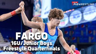 Freestyle Quarterfinals  2023 Fargo [upl. by Novyert]