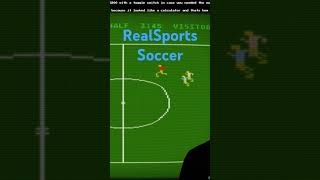 Real Sports in 1982 atari5200 atari videogames soccer consolegaming sports [upl. by Notsla266]