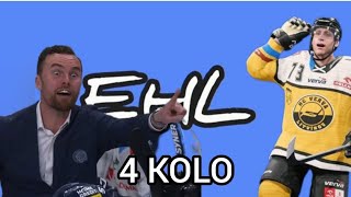 4 KOLO EHL  LITVÍNOV X LIBEREC  SESTŘIH [upl. by Aibos]