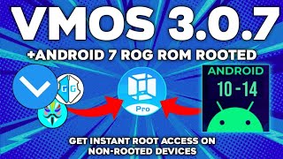 VMOS Pro Root v307  Custom ROM Gaming ROG 74 [upl. by Keslie271]