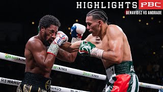 Benavidez vs Andrade HIGHLIGHTS November 25 2023  PBC on Showtime PPV [upl. by Naivaj170]