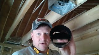 How to install Broan 678 Bathroom 💩exhaust fanlight💡 combotipsamptricks [upl. by Frere678]